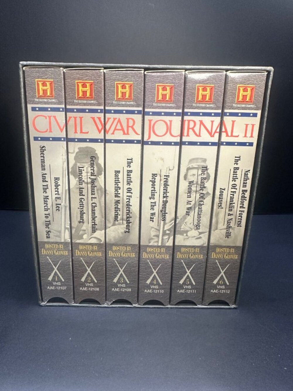 Civil War Journal II by The History Channel VHS Series 1994 - 6 Tape Set